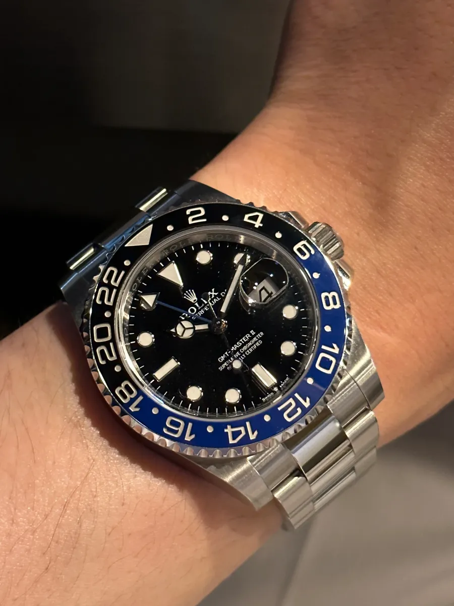 Rolex(롤렉스) GMT마스터 II GMT마스터 II (배트맨) 126710BLNR (오이스터 브레이슬릿)