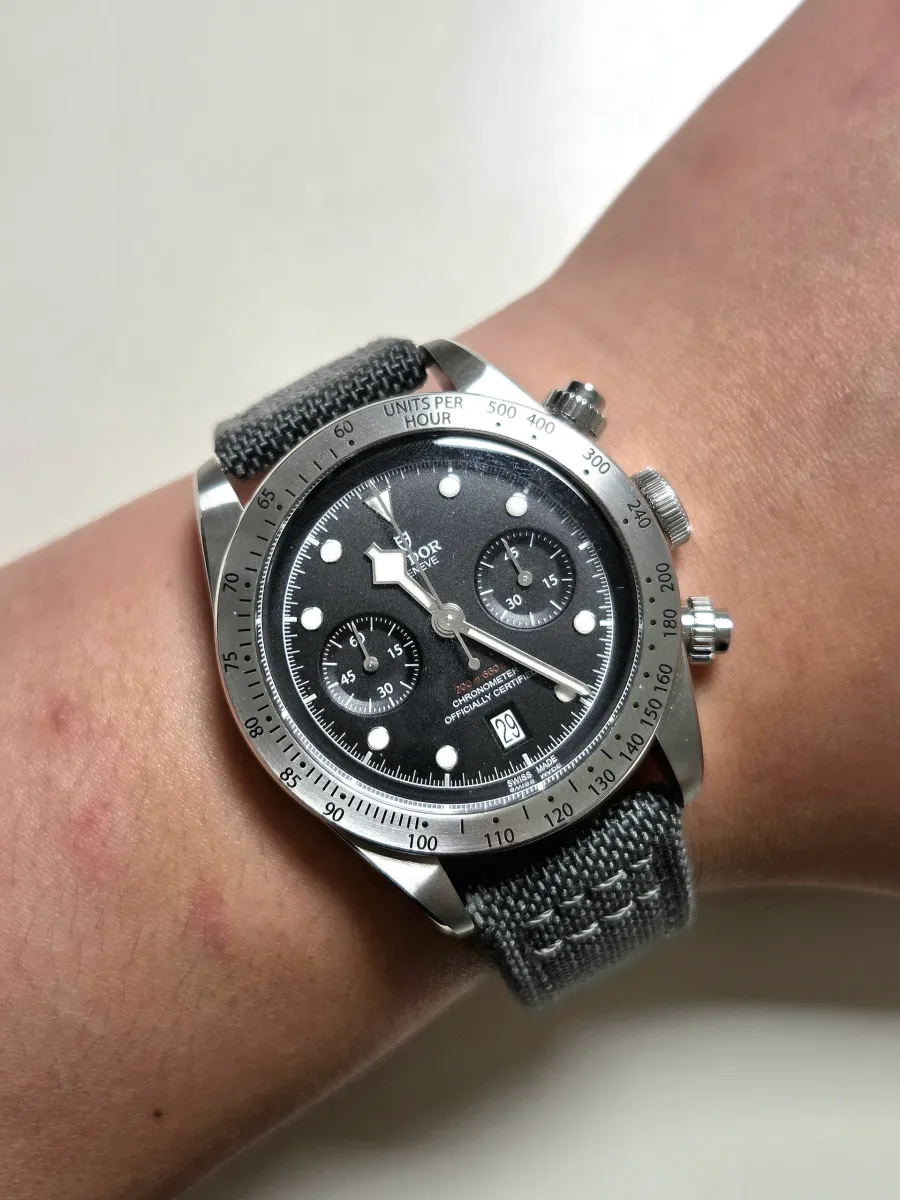 Tudor Heritage Black Bay Chrono M79350