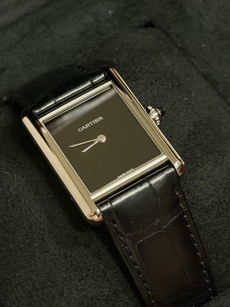 Cartier(까르띠에) TANK CRWSTA0108 (블랙 다이얼)