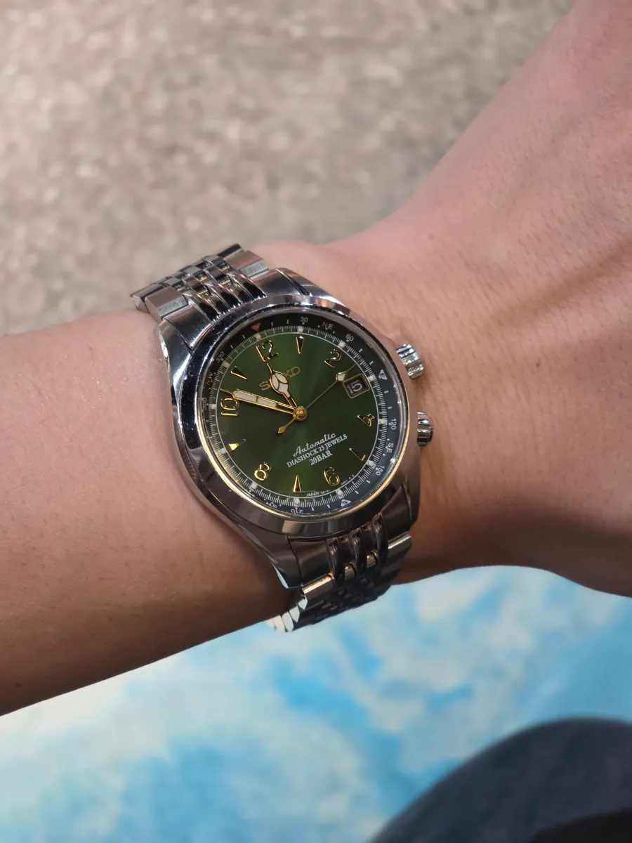 Seiko(세이코) 알피니스트 (그린) SARB017