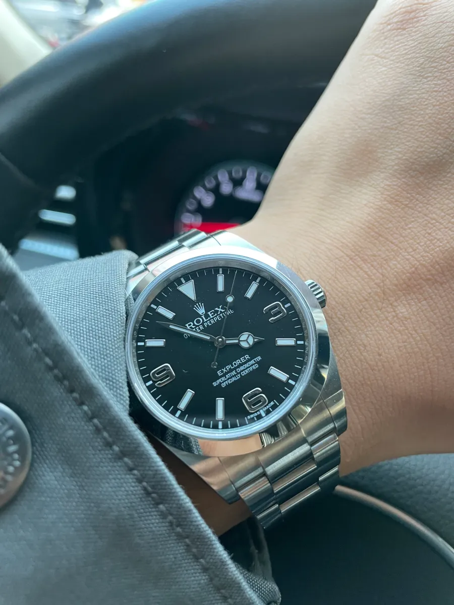 Rolex(롤렉스) 익스플로러 I 214270(mk1/화이트골드인덱스)