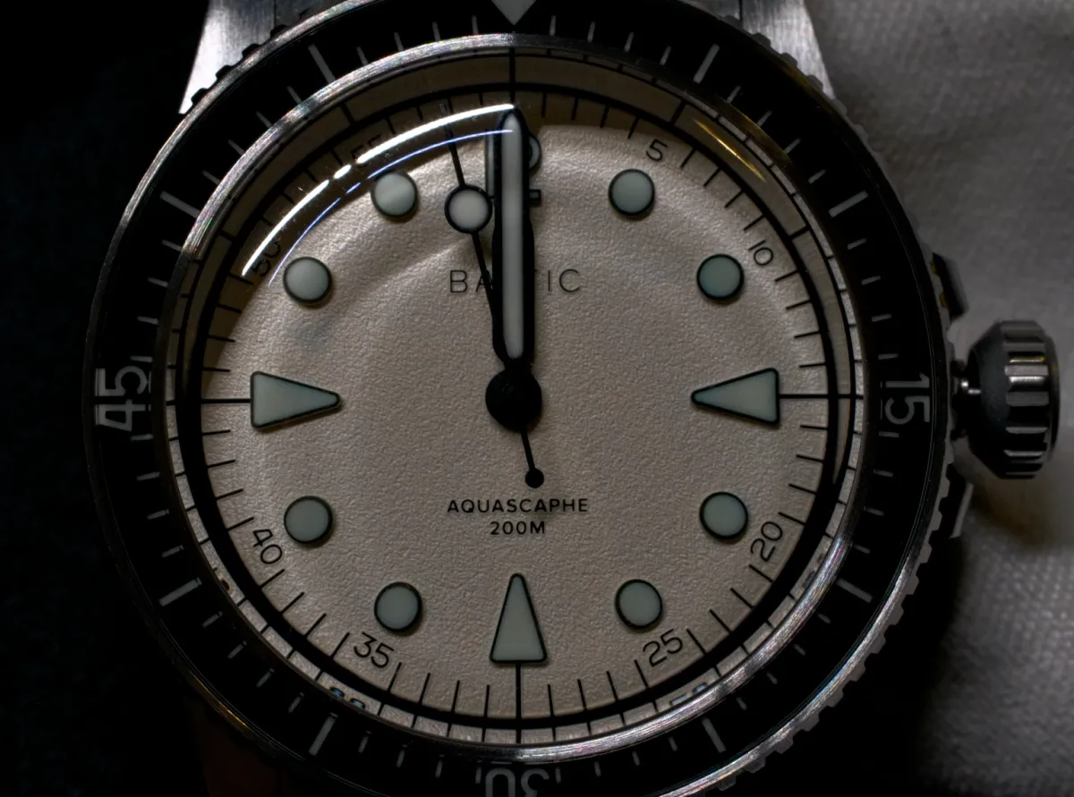 Baltic(발틱) Aquascaphe MK2 (37mm, White)