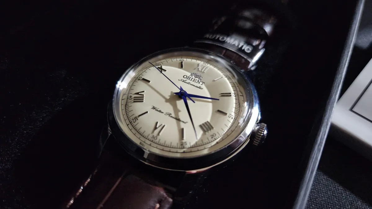 Orient(오리엔트) Bambino Bambino 38mm (Ivory) Non-date RA-BB0003Y