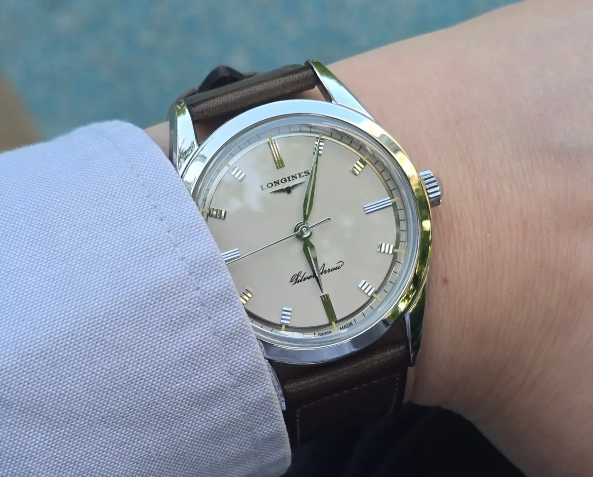 Longines(론진) Heritage Silver Arrow L2.834.4.72.2