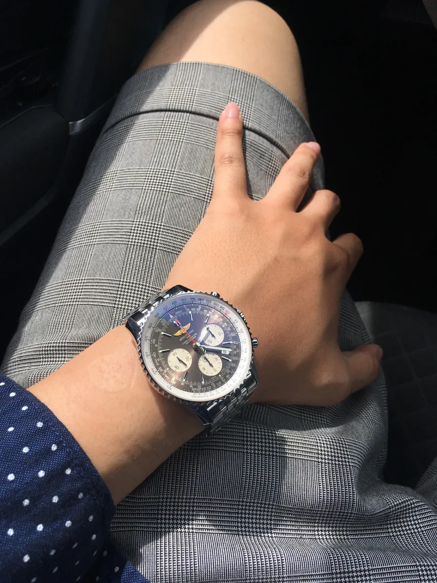 Breitling(브라이틀링) 내비타이머 내비타이머 B01 팬아메리칸한정판 AB0121C4/Q605