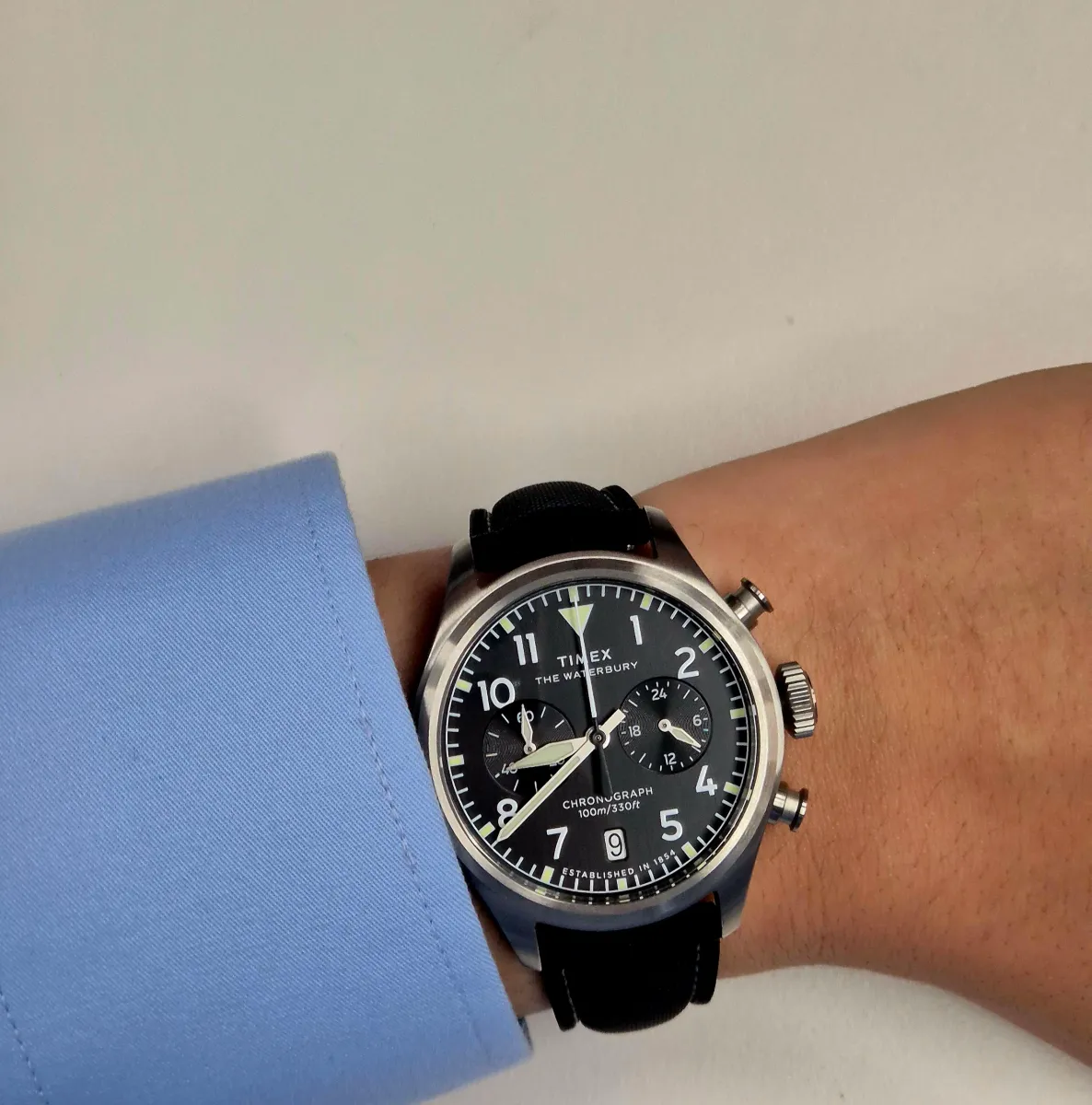 TIMEX(타이맥스) Waterbury Ace Chronograph tw2y19000