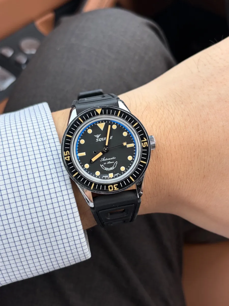 Squale Sub-37 Legend SUB-37BKBK.RBK