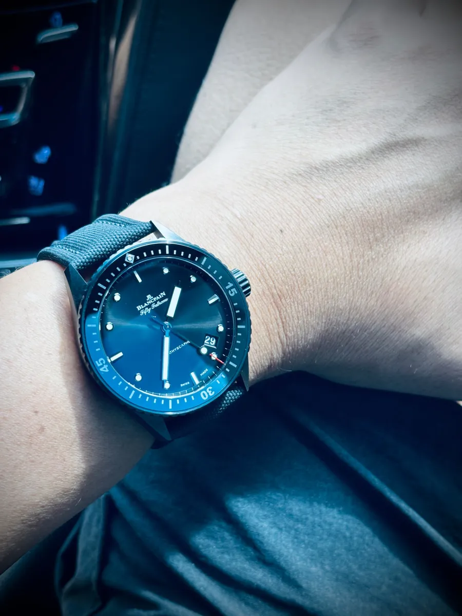 Blancpain(블랑팡) Fifty fathoms Bathyscaphe 5000-0130-B52A