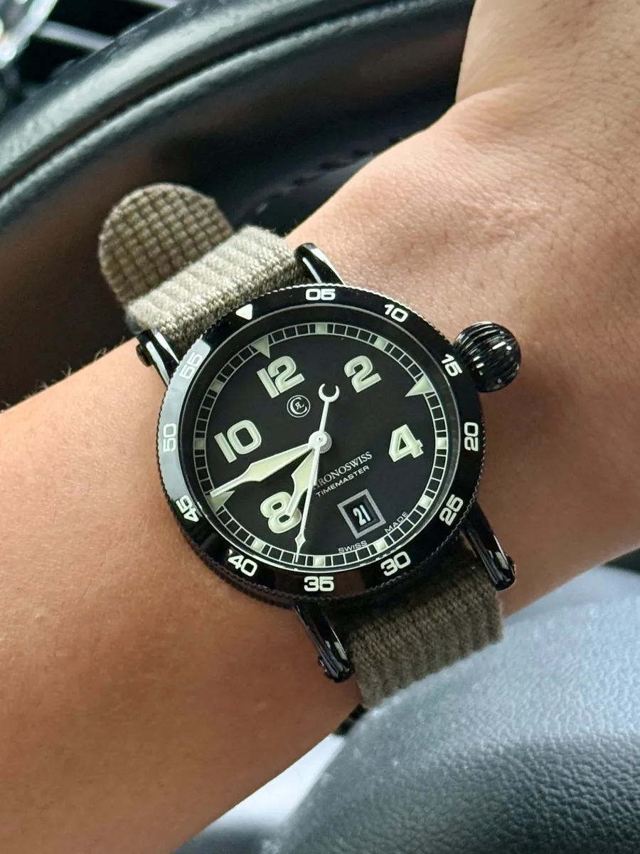 Chronoswiss 타임마스터 블랙 DLC CH2852-55