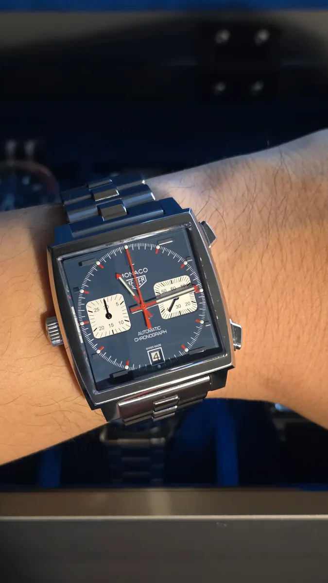 TAG Heuer(태그호이어) 모나코 크로노그래프 스티브맥퀸 CAW211P