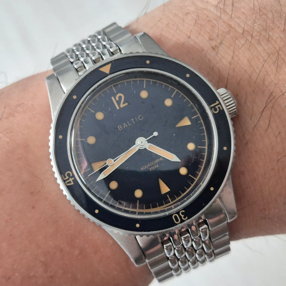 Baltic(발틱) Aquascaphe Classic Blue Gilt