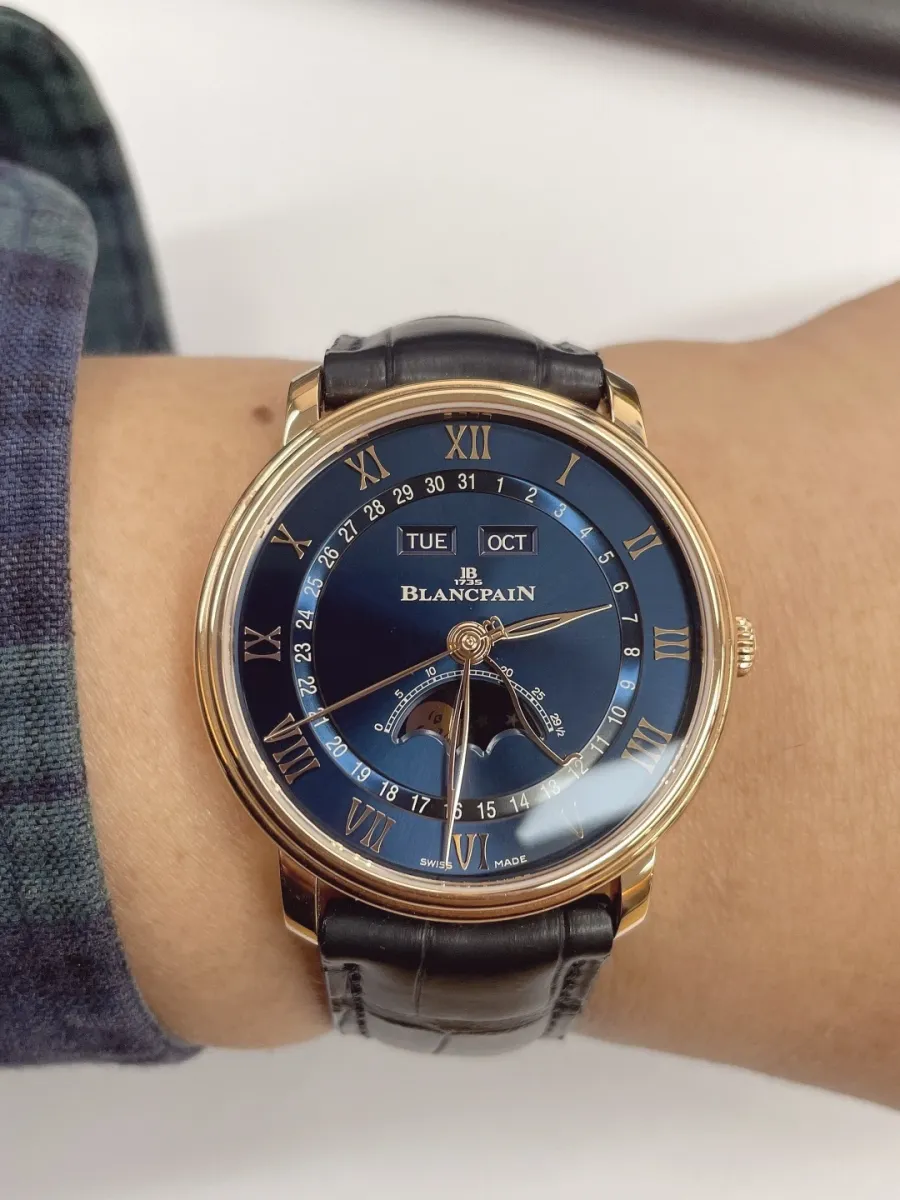 Blancpain(블랑팡) Villeret Quantième Complet moonphase 6654 3640 55B