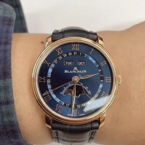 Blancpain(블랑팡) Villeret Quantième Complet moonphase 6654 3640 55B