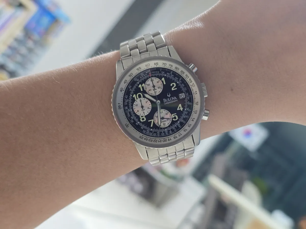Bulova(부로바) Quartz Chronograph BVS201
