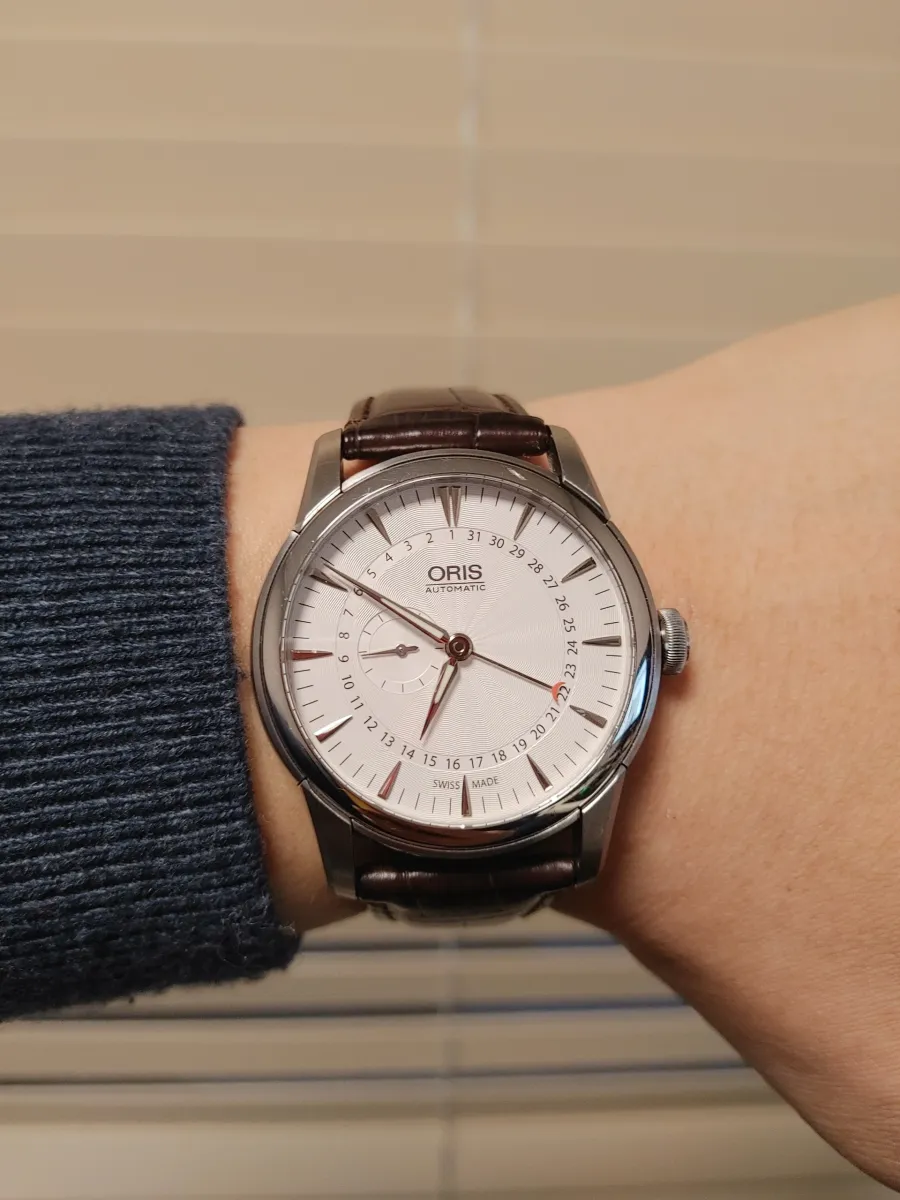 Oris(오리스) Artelier Small Second Pointer Date 01 744 7665 4051-07 1 22 73FC