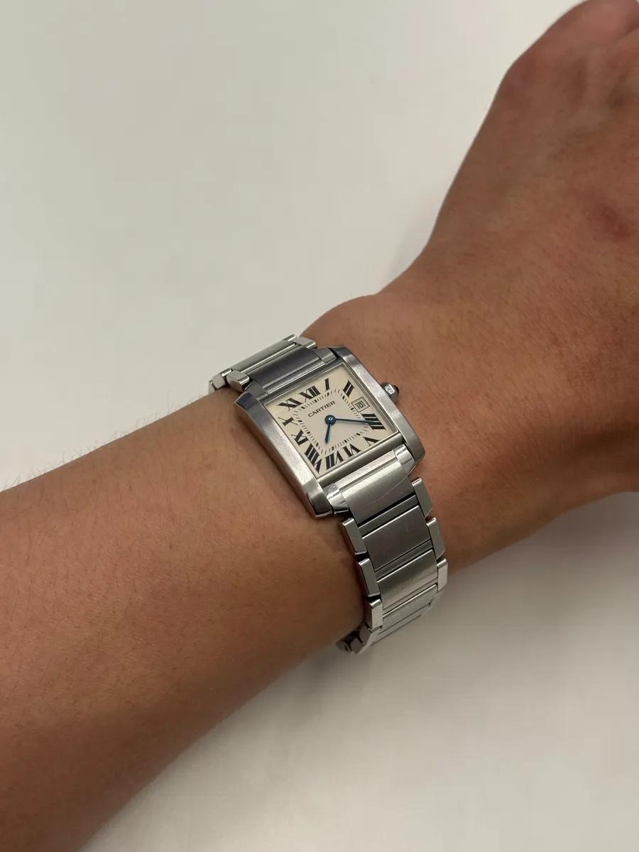 Cartier(까르띠에) Tank 까르띠에 탱크 프랑세즈 미디움 W51011Q3