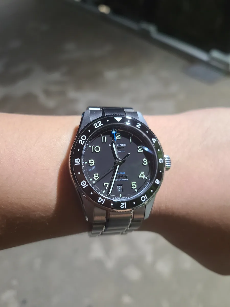 Longines(론진) Spirit Zulu Time (Black) L3.802.4.53.6 (Bracelet)