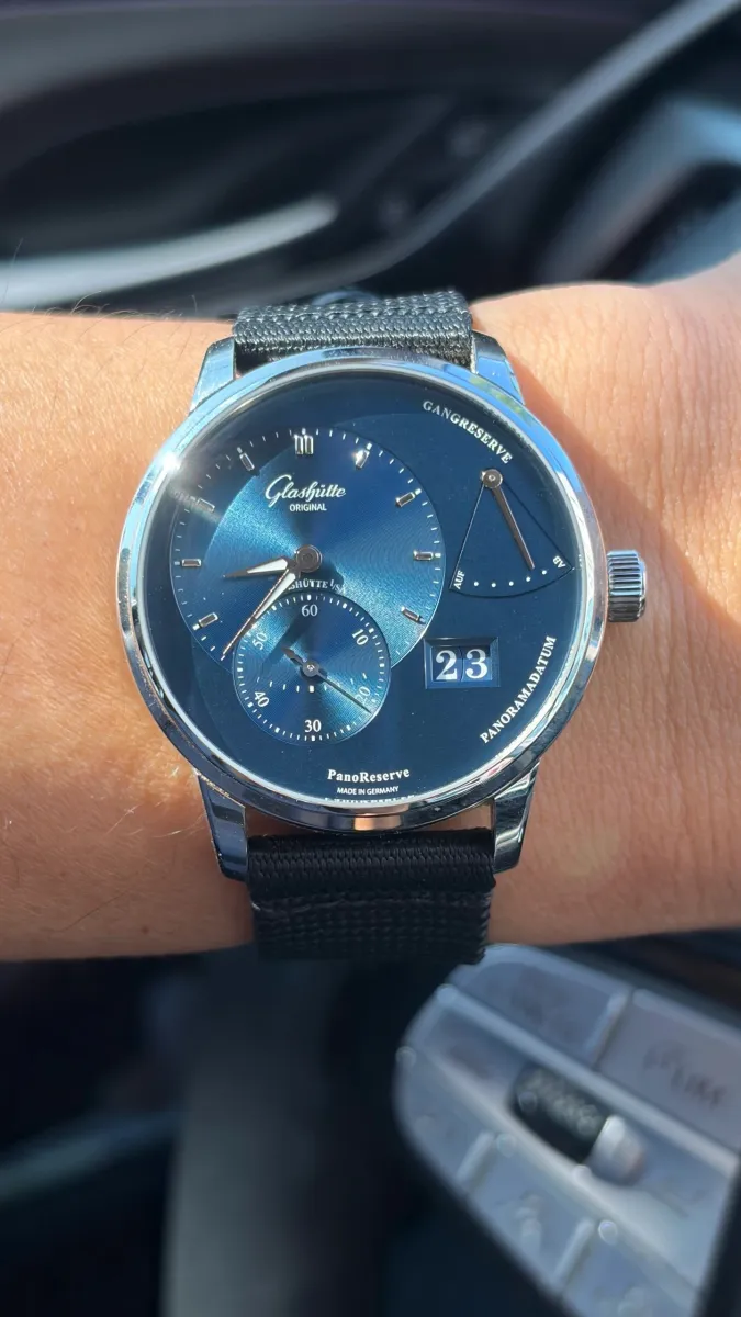 Glashutte Original(글라슈테 오리지널) 파노(Pano) 리저브(Reserve) 1-90-02-46-32-61 (청판)