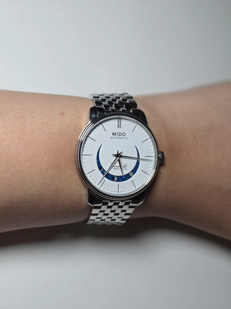 Mido(미도) Baroncelli Heritage Smiling Moon M027.407.11.010.01