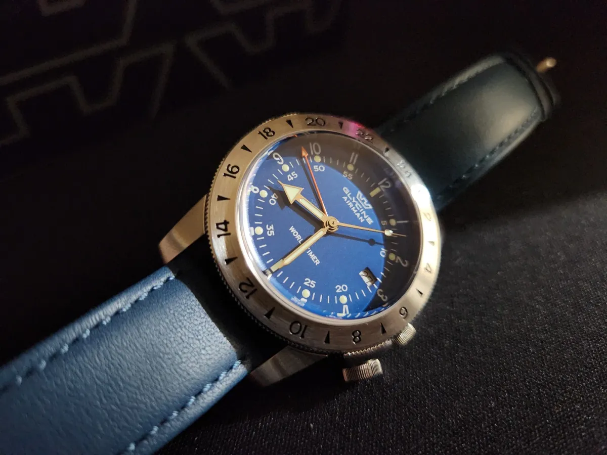 GLYCINE(글라이신) Airman Vintage GMT Quartz GL1049