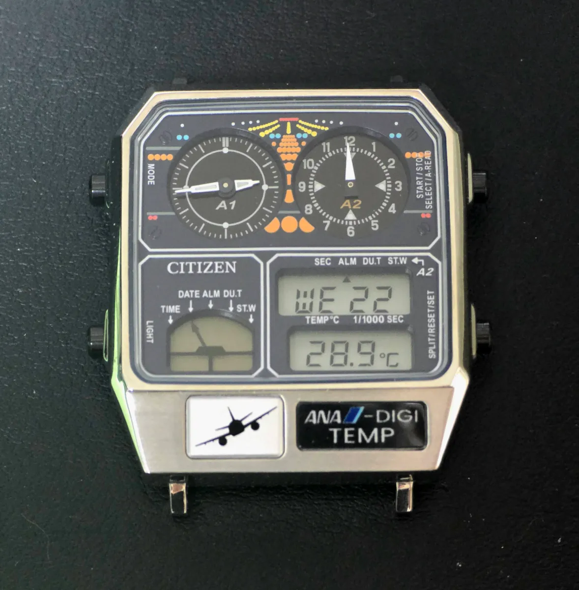 Citizen(시티즌) ANA-DIGI TEMP Cockpit