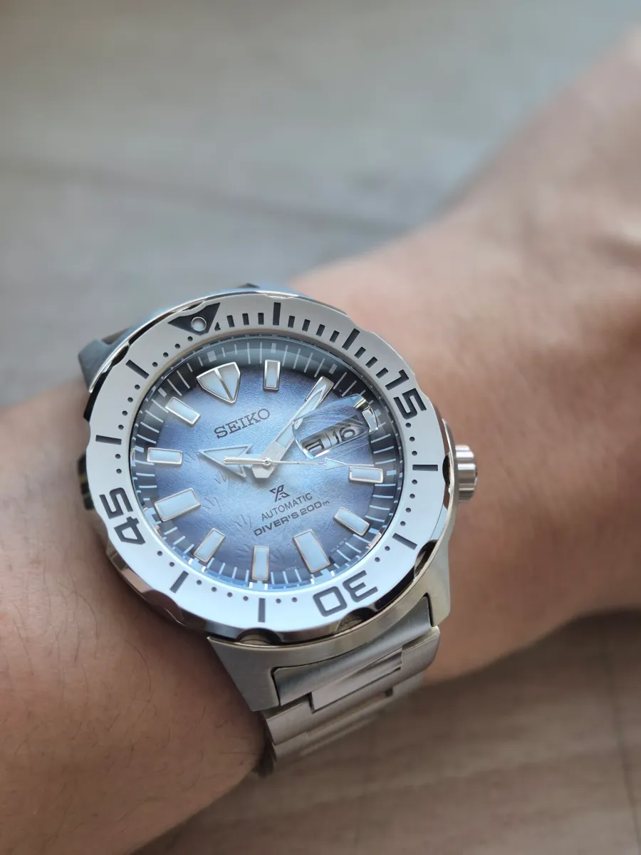 Seiko(세이코) SAVETHEOCEAN 남극 몬스터 Srpg57