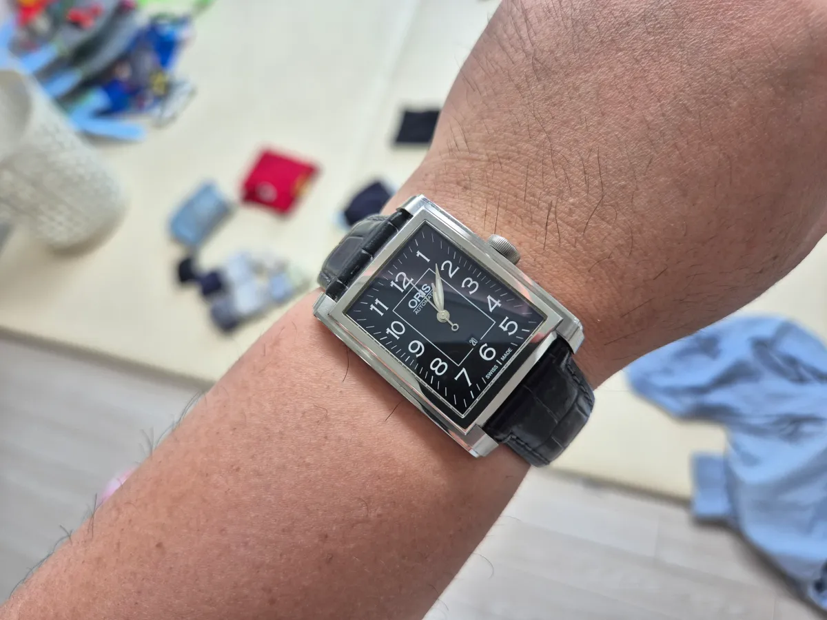 Oris(오리스) Rectanglular Rectangular Date 01 561 7657 4034-07 5 21 71FC