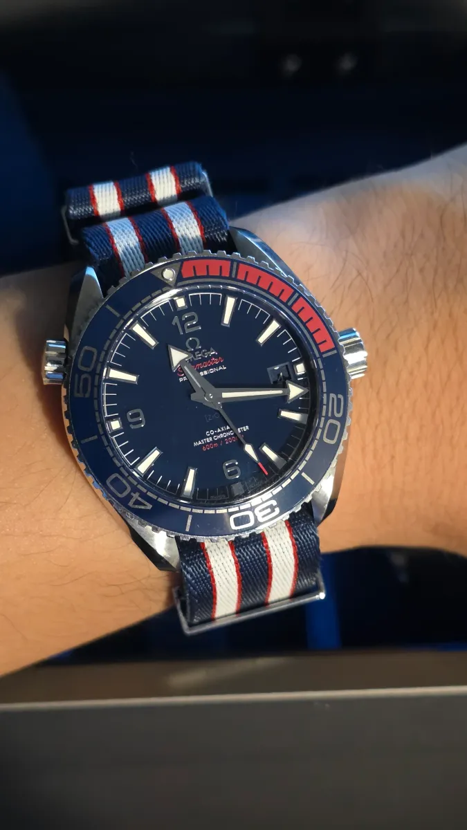 Omega(오메가) 플래닛오션 Seamaster Planet Ocean PyeongChang 522.32.44.21.03.001