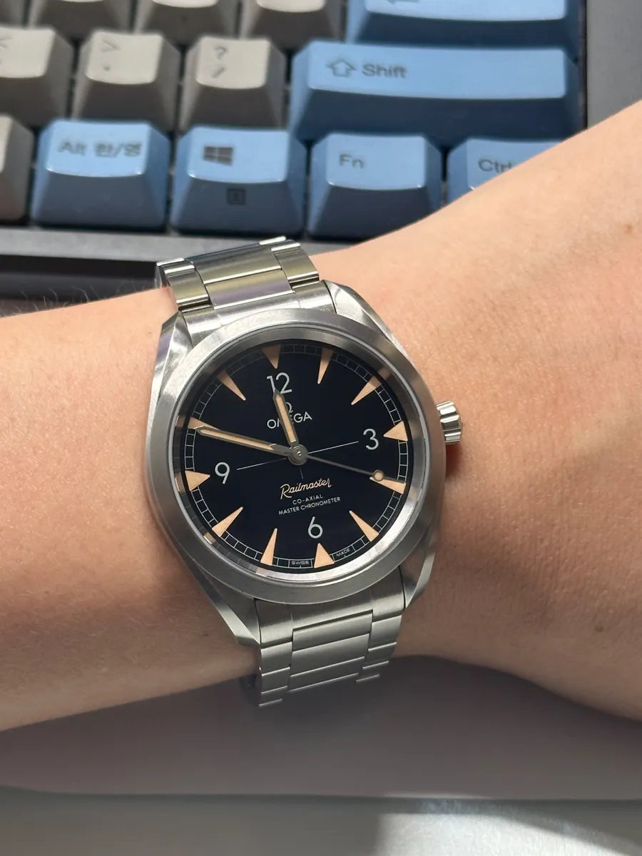 Omega(오메가) 씨마스터 레일마스터(40mm) 220.10.40.20.01.001