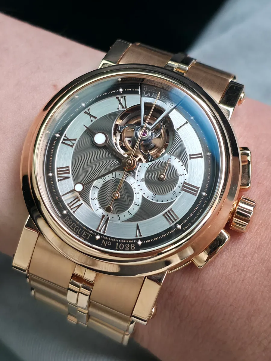 Breguet(브레게) Marine Tourbillon chronograph 5837BR/92/RZ0