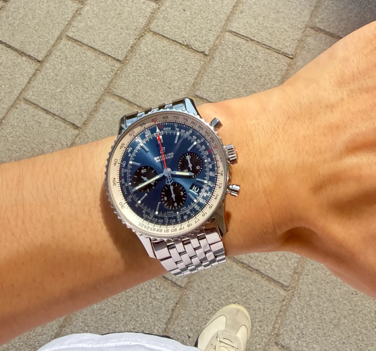 BREITLING(브라이틀링) Navitimer Navitimer b01 chronograph 43 AB0121211C1A1