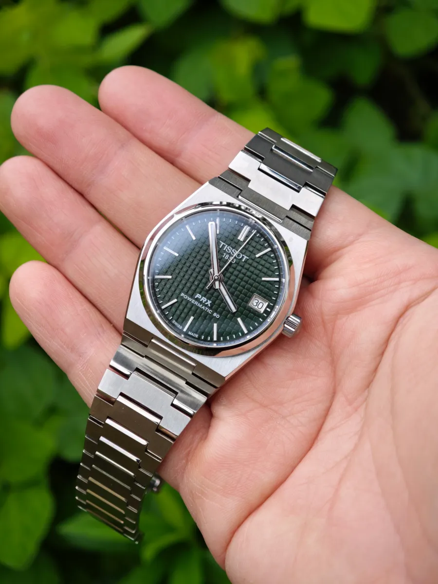 Tissot Prx powermatic80 35mm green