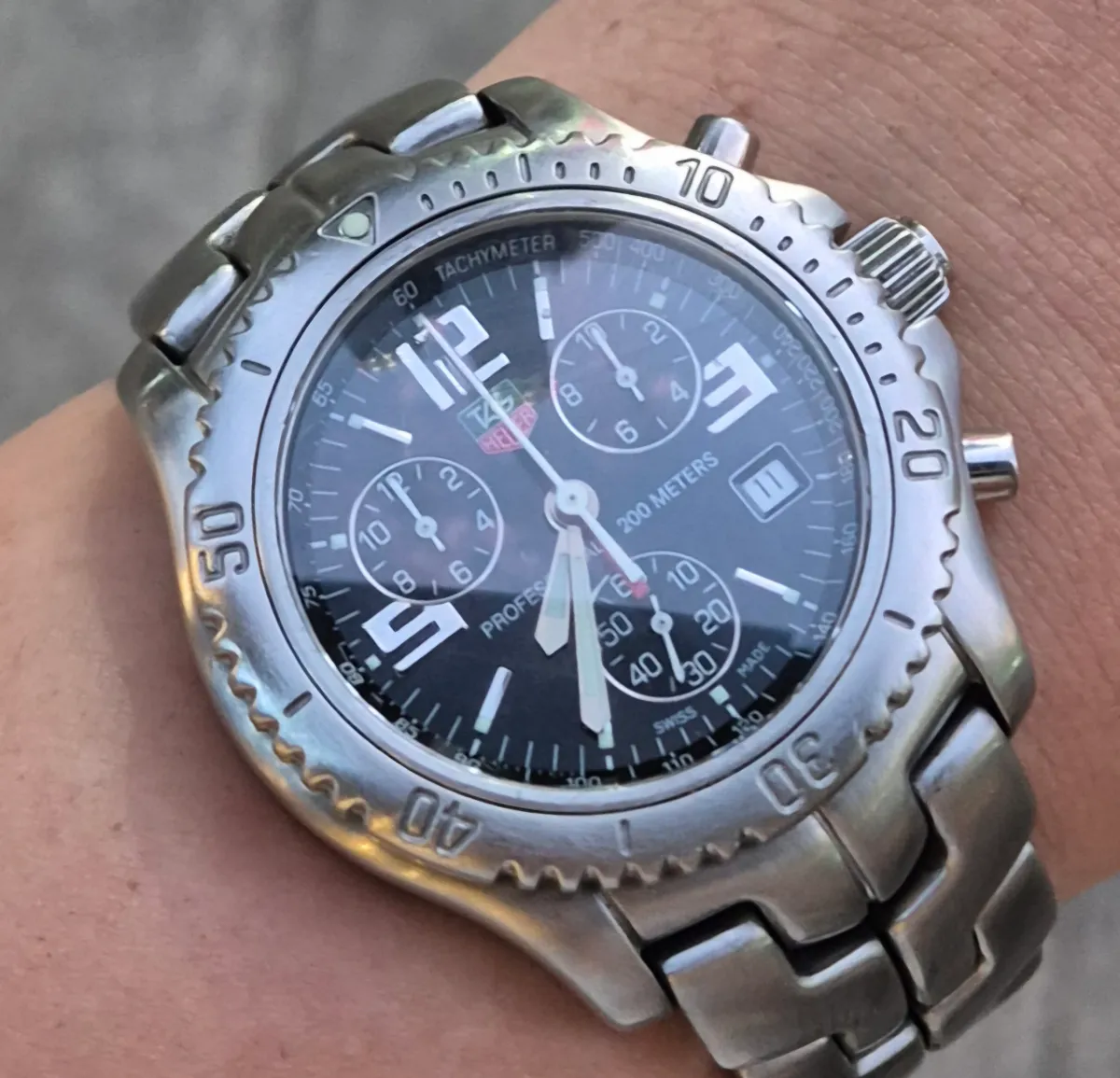 TAG Heuer(태그호이어) Link PROFESSIONAL Chronograph CT1111.BA0550