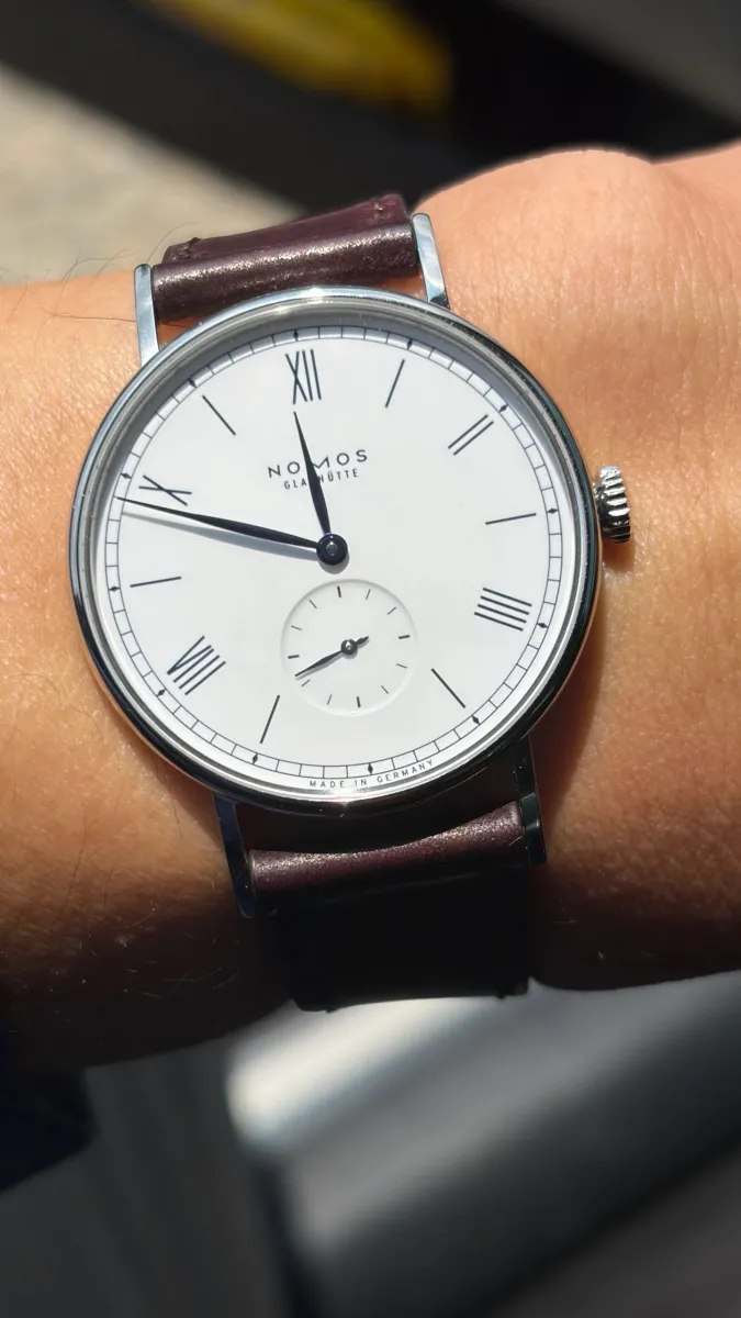 Nomos(노모스) 루드빅(Ludwig) Aoyagi(2026 Japan Limited) 205.s5