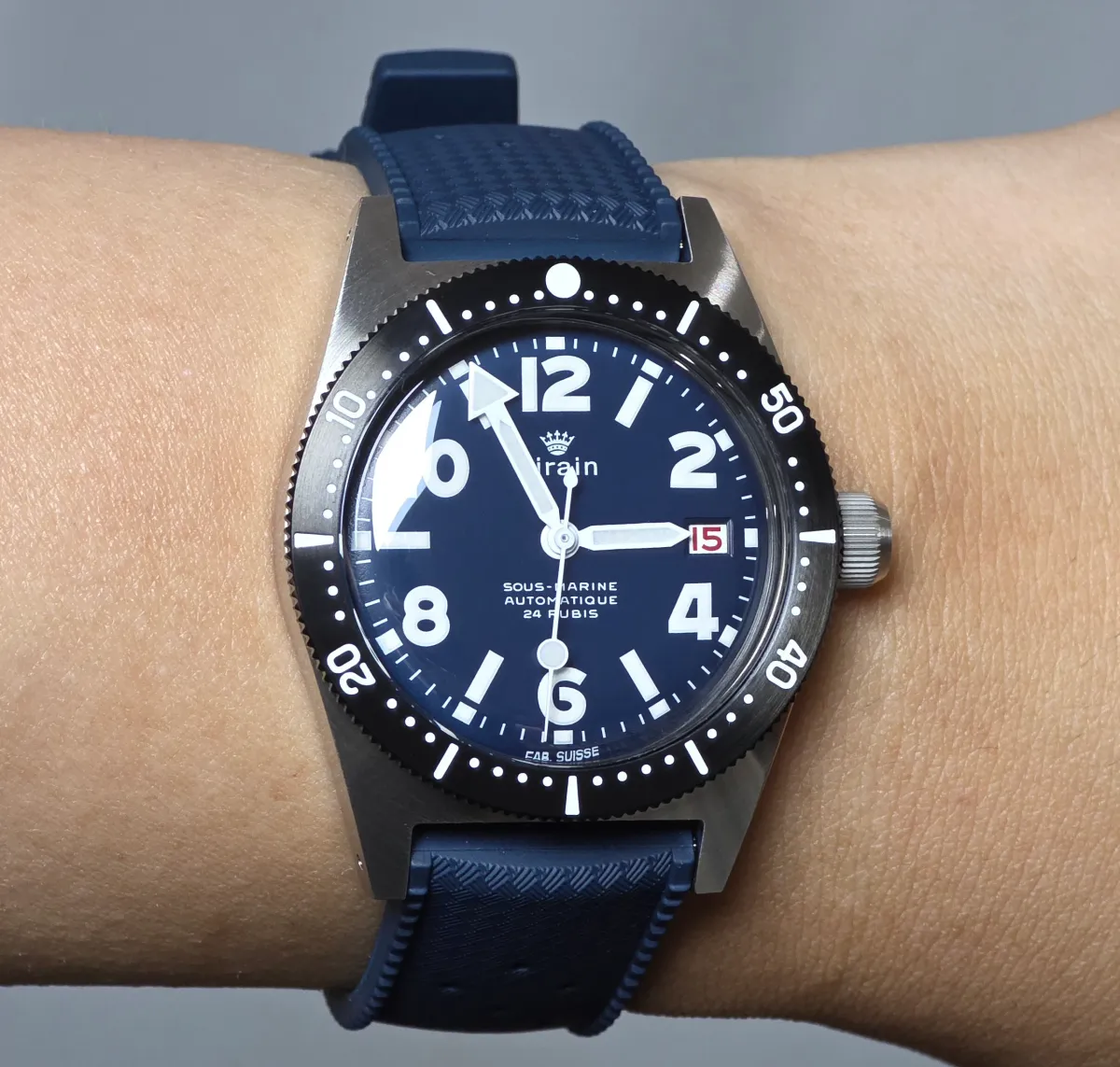 Airain Sous-Marine Deep Blue 524.422
